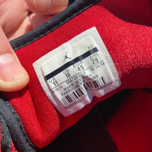 Air Jordan Retro 1 Mid Cool Grey-Black Bred edition. - Picture 5 of 10